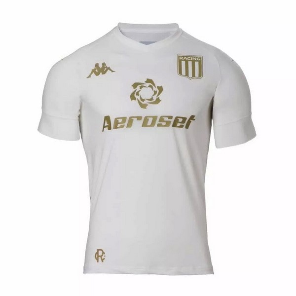 Tailandia Camiseta Racing Club 3ª Kit 2021 2022 Blanco